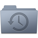 Backup Folder Graphite Icon